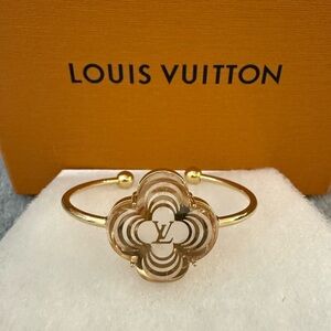 Louis Vuitton A La Folie Flower Cuff Bracelet